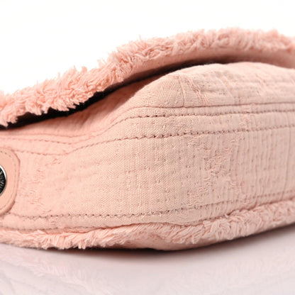 Chanel Canvas Flap Messenger Light Pink 8 of 11