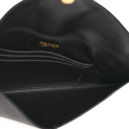 Prada Vitello Move Envelope Wallet Black 5 of 9