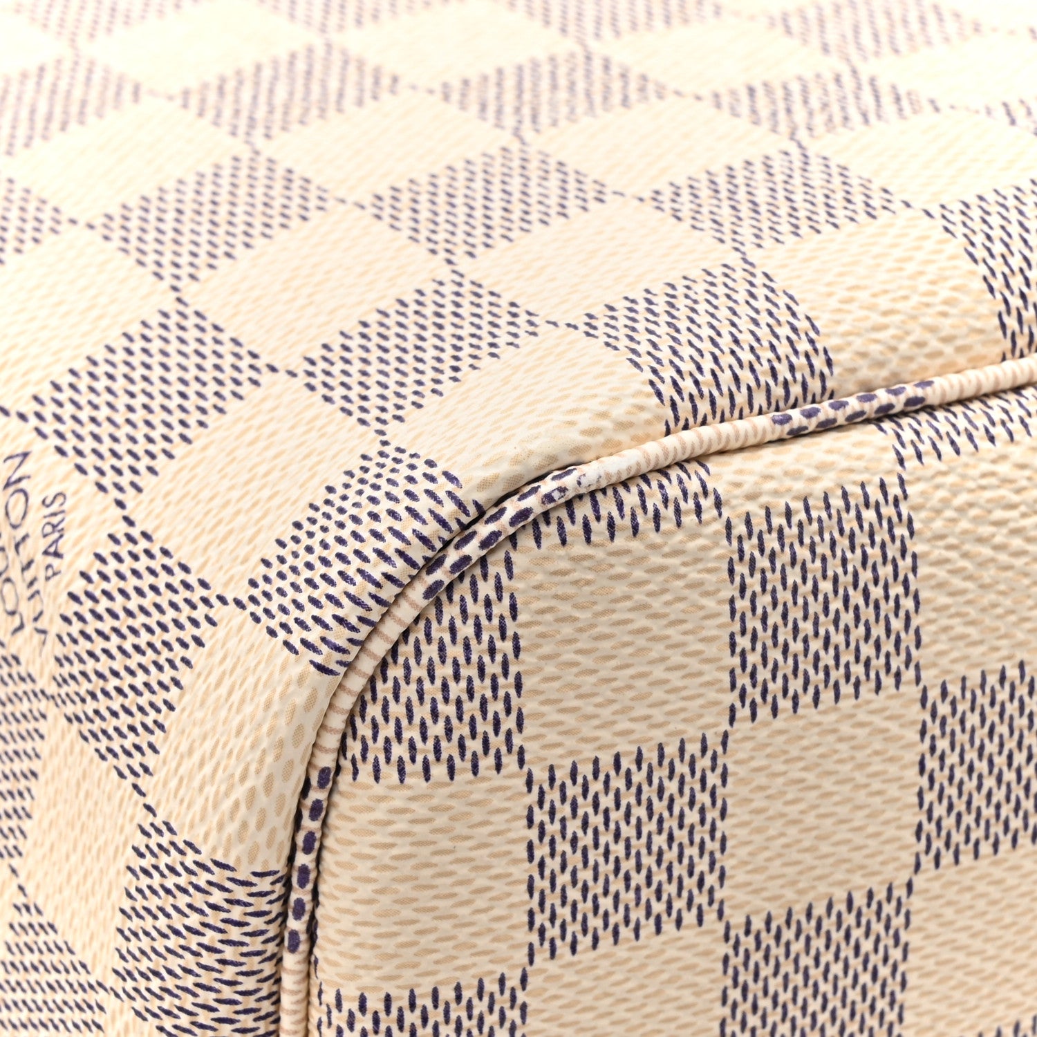 Louis Vuitton Damier Azur Neo Neverfull MM Rose Ballerine 10 of 13