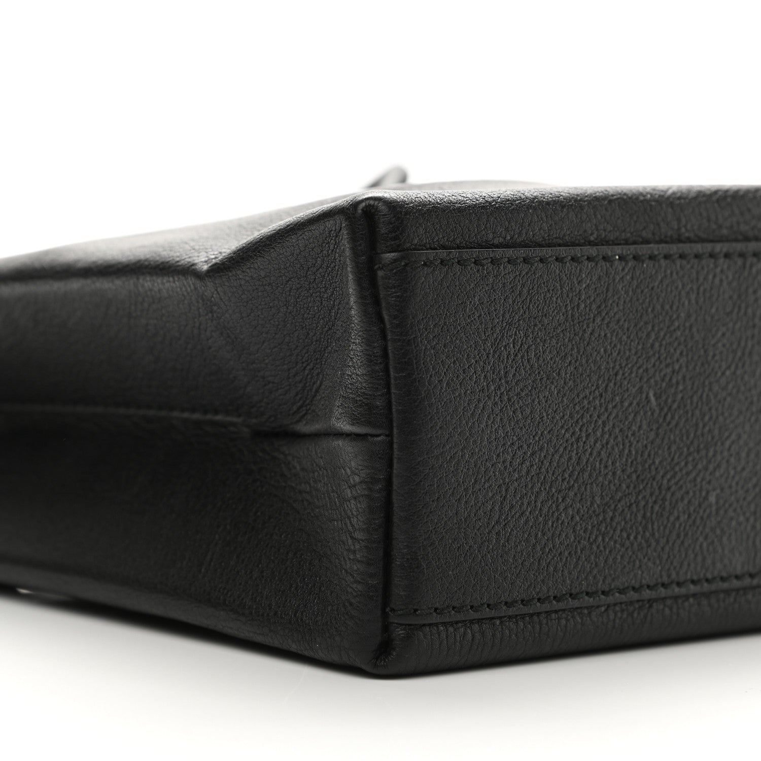 Balenciaga Calfskin Logo XXS Shopping Tote Black 19 of 23