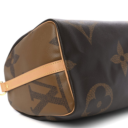 Louis Vuitton Reverse Monogram Giant Speedy Bandouliere 30 12 of 14