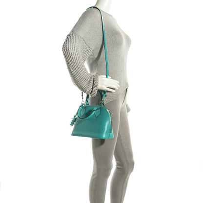 Louis Vuitton Epi Alma BB Turquoise 2 of 8