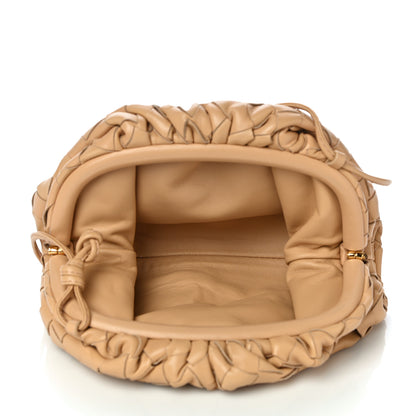 Bottega Veneta Nappa Intrecciato The Mini Pouch Almond 5 of 11