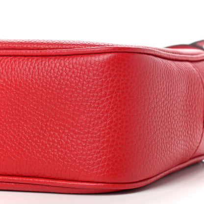 Gucci Pebbled Calfskin Small Soho Disco Bag Vibrant Red 7 of 7