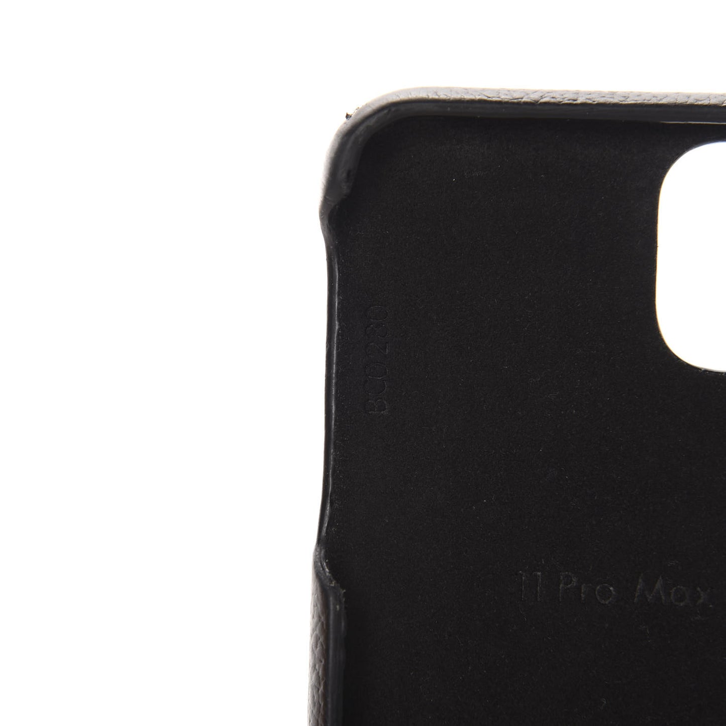 Monogram iPhone 11 Max Pro Bumper Black