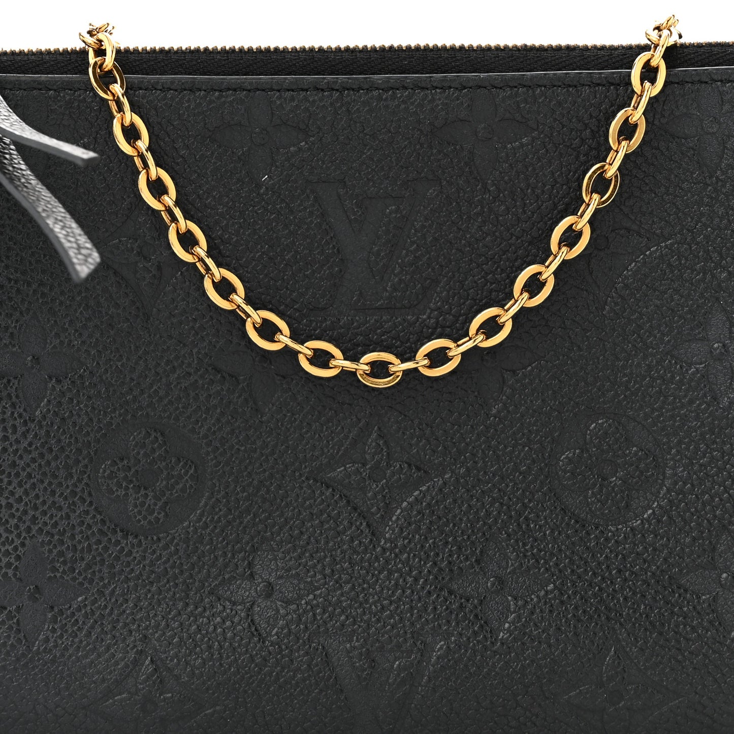 Empreinte Double Zip Pochette Black