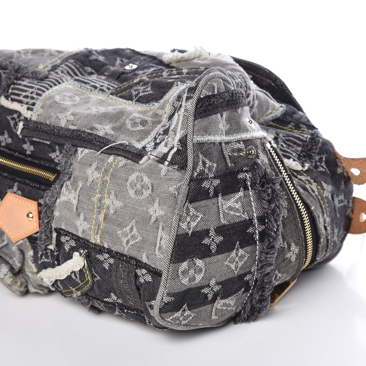 Denim Patchwork Speedy 30 Grey