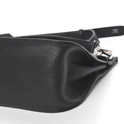Hermes Taurillon Clemence Jypsiere 28 Black 10 of 11