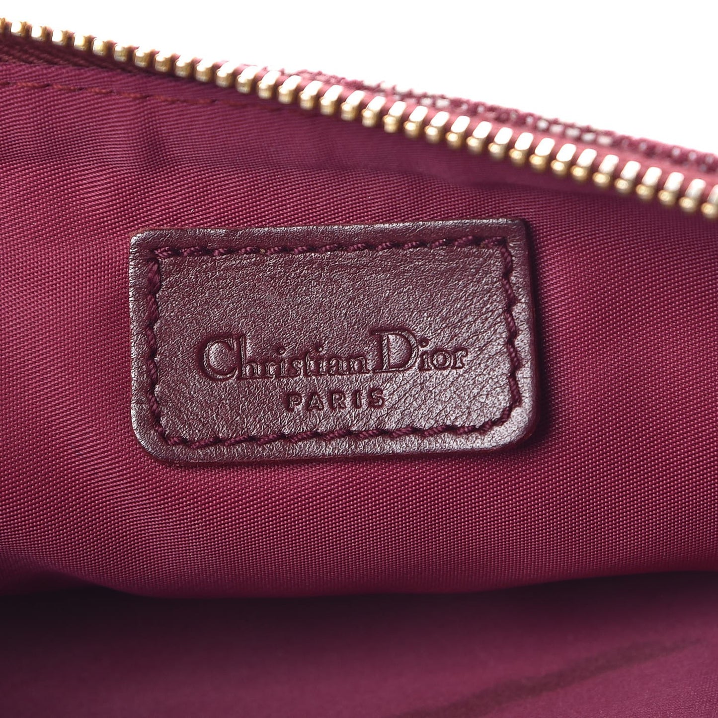 Monogram Mini Saddle Pochette Burgundy