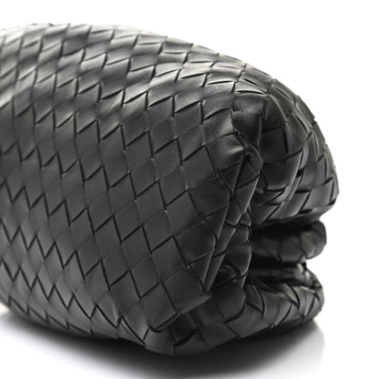 Bottega Veneta Nappa Maxi Intreccio The Pouch Oversized Clutch Black 10 of 10
