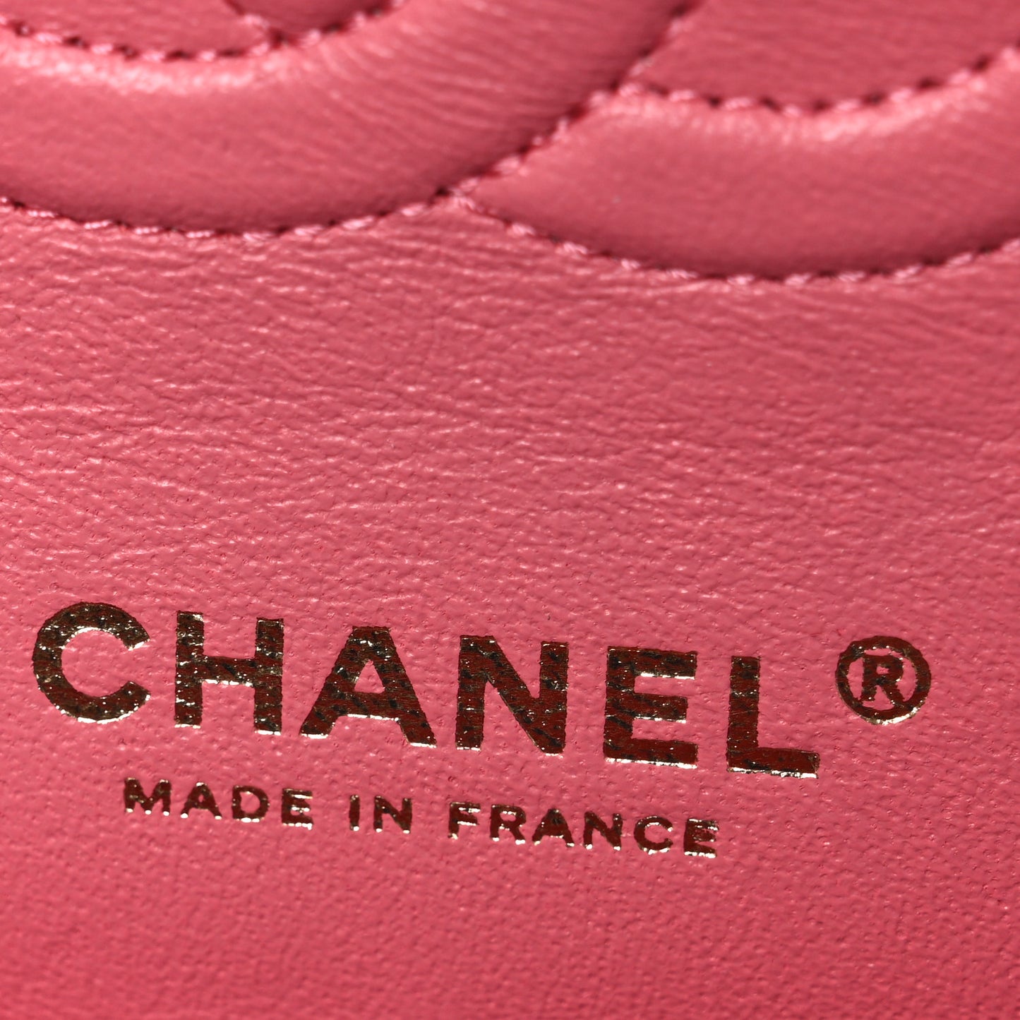 Caviar Quilted Medium Double Flap Pink