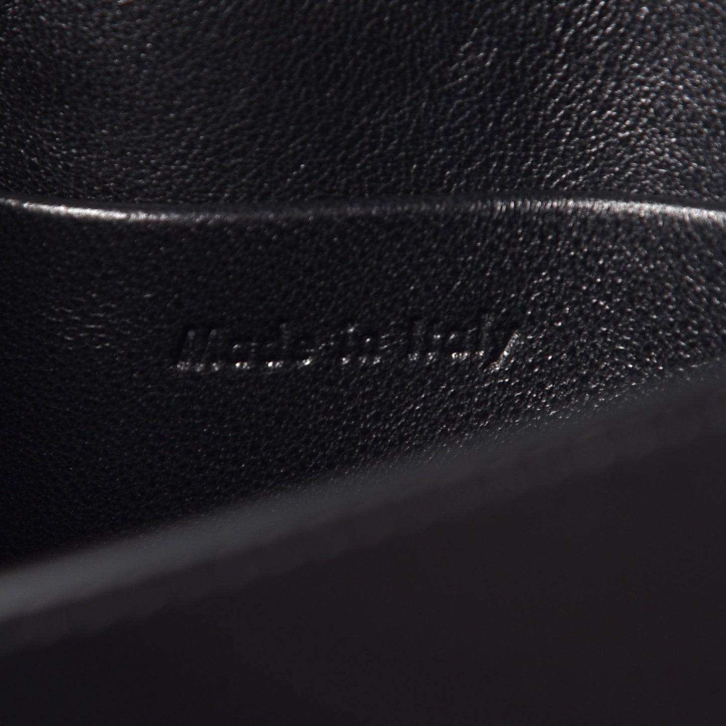 Palmelato Calfskin Small Trotteur Black