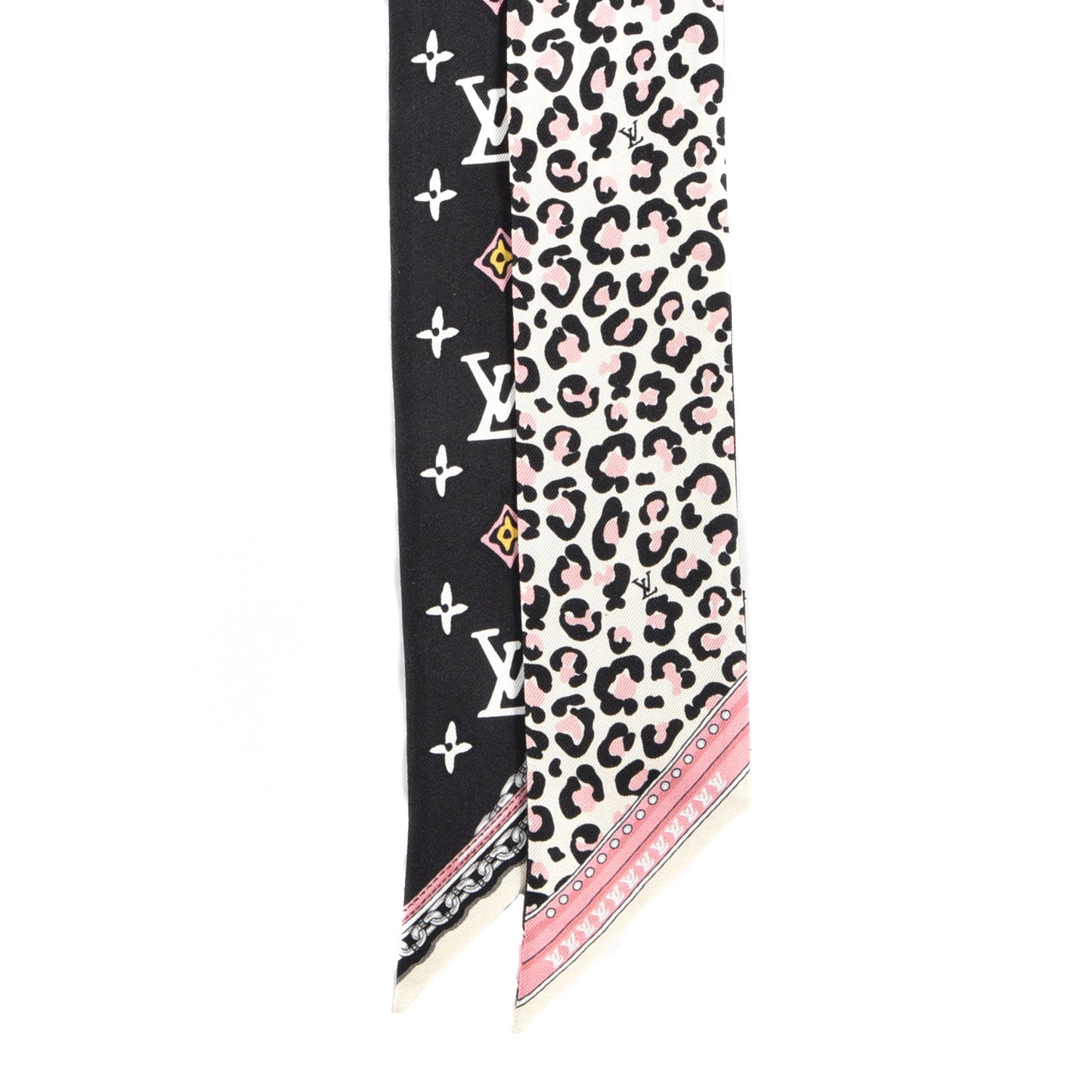 Silk Monogram Wild At Heart BB Bandeau Black
