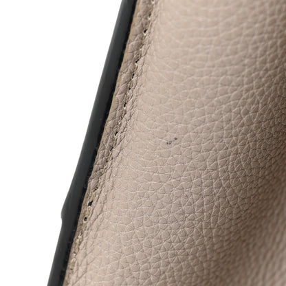 Louis Vuitton Taurillon City Steamer MM Black Beige 22 of 22