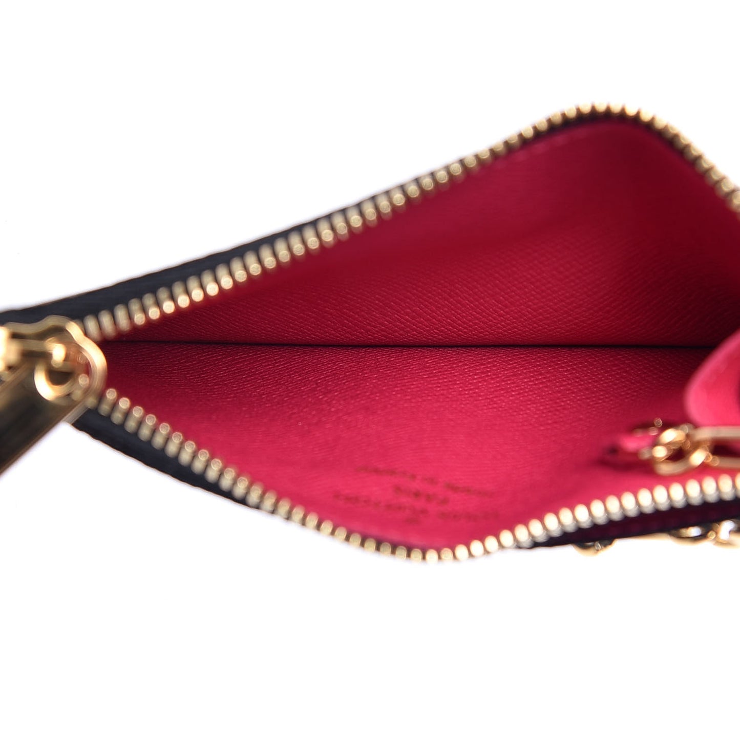Monogram Multicolor Key Pouch Black Grenade