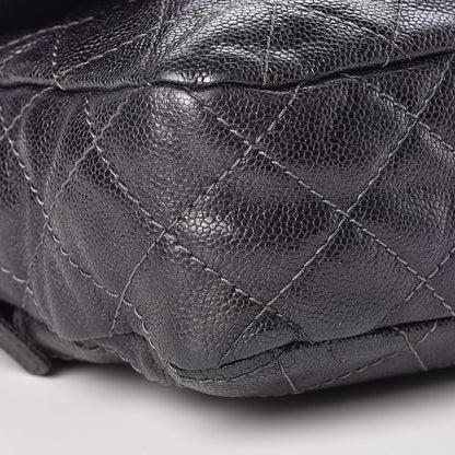 Chanel Iridescent Caviar Quilted Large Chic Flap Grey 8 of 11