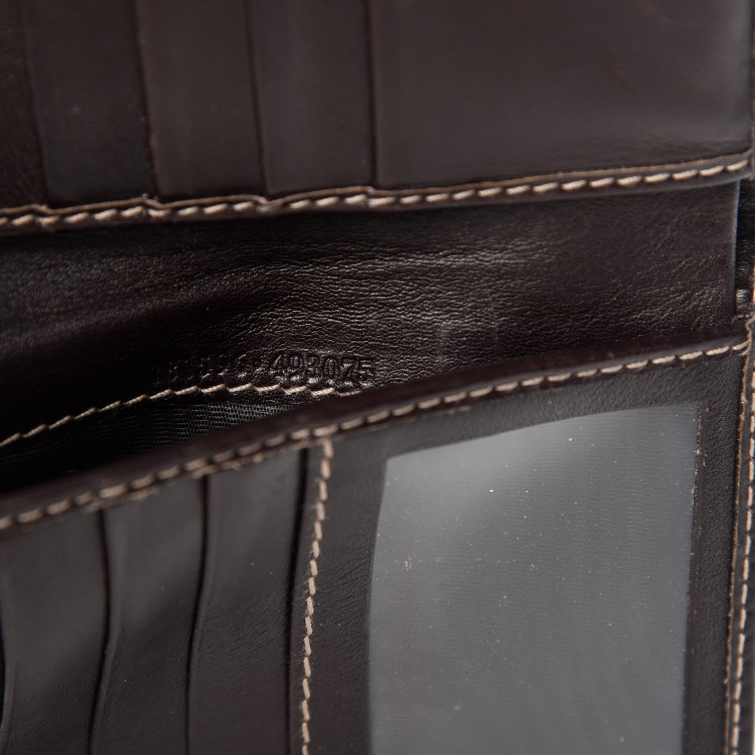 Gucci Monogram New Britt French Wallet Dark Brown 9 of 9