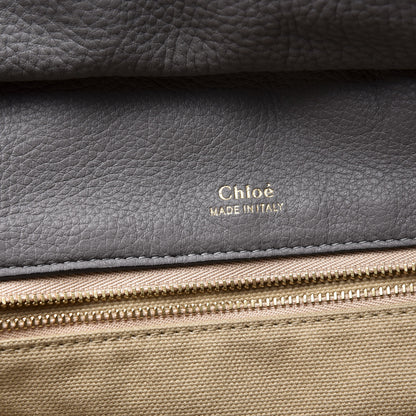 Chloe Smooth Calfskin Dree Shoulder Bag Dark Cashmere Grey 7 of 10