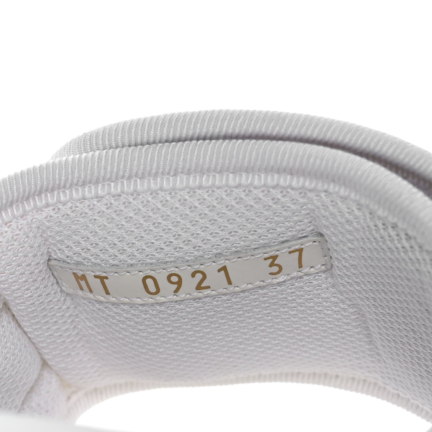 Christian Dior Technical Stretch Fabric Etoile Dio(r)evolution Slide Sandals 37 White Gold 8 of 8