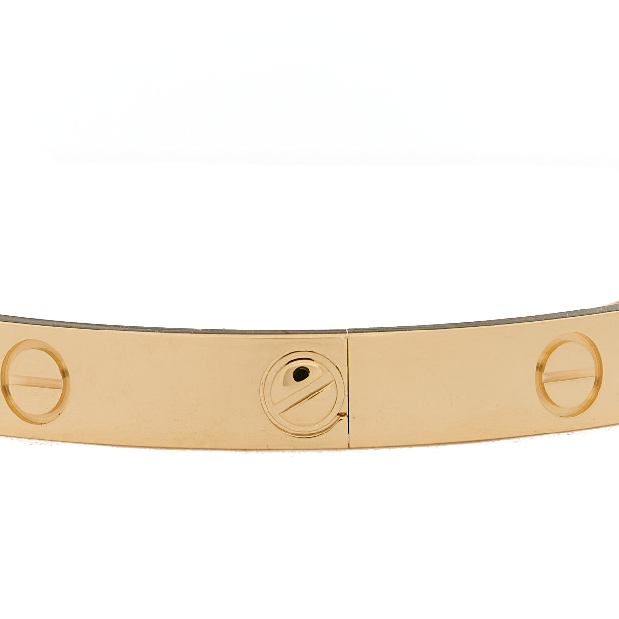 18K Yellow Gold LOVE Bracelet 17