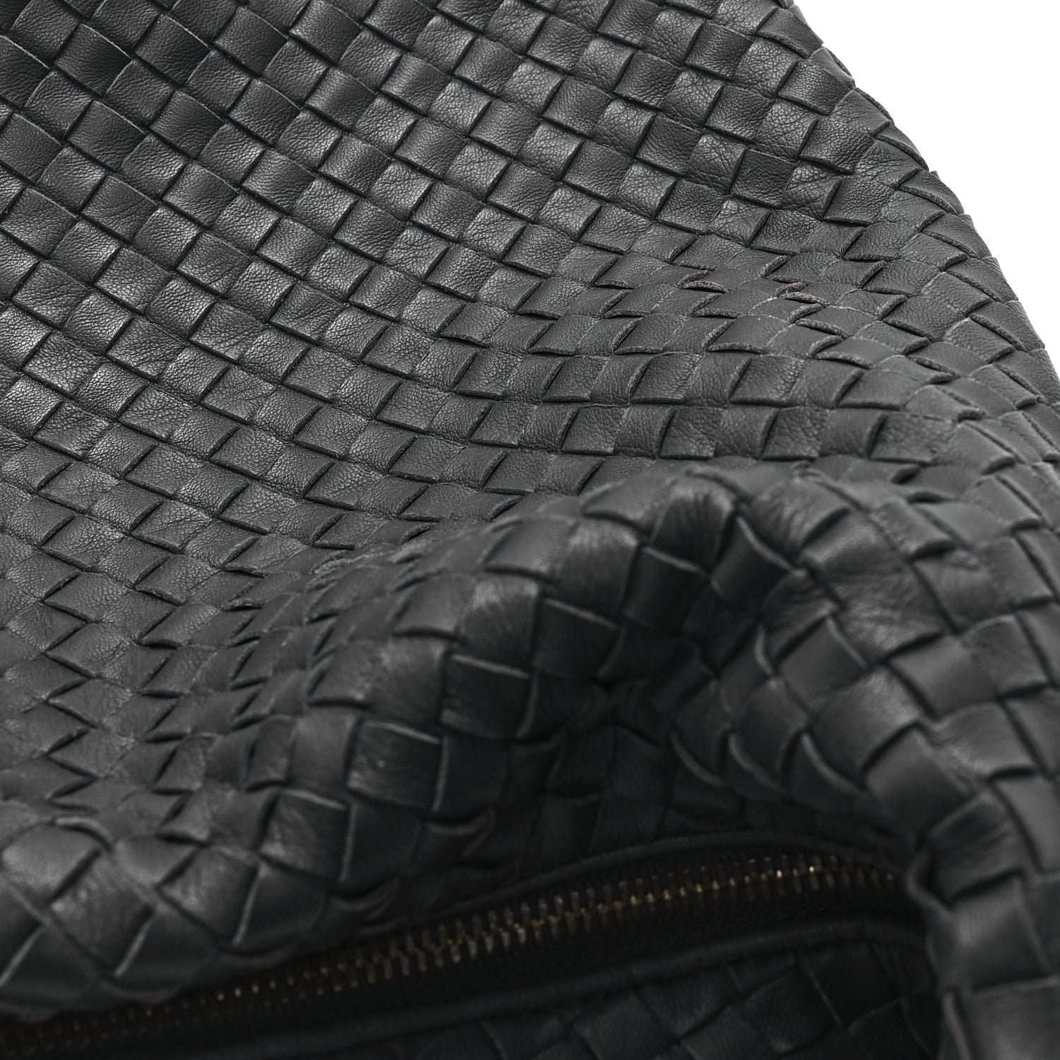 Bottega Veneta Nappa Intrecciato Pyramid Hobo Ferro Gray 11 of 12