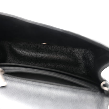 Chanel Caviar Quilted Mini Square Flap Dark Charcoal 4 of 10