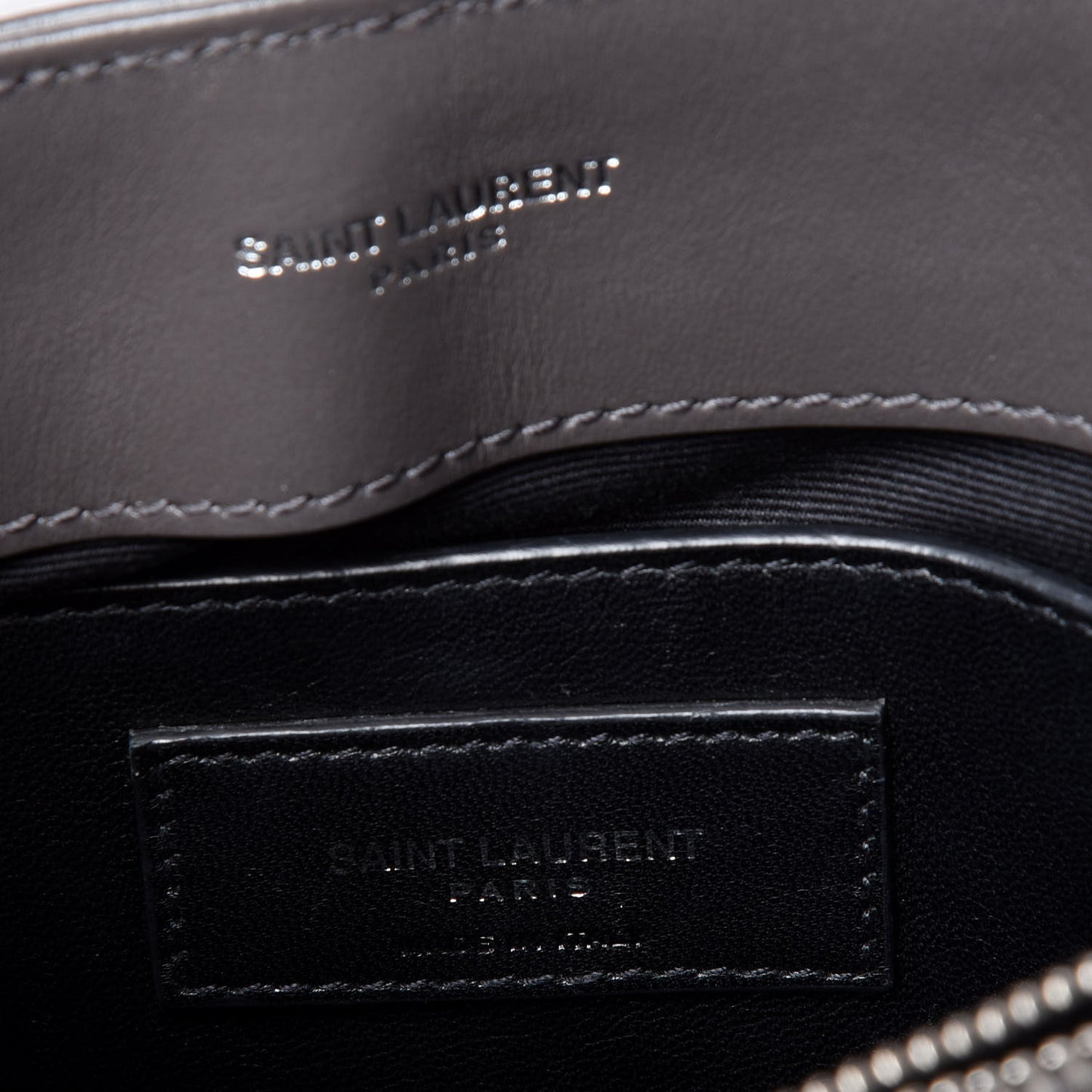 Calfskin Y Quilted Monogram Small Loulou Chain Satchel Earth