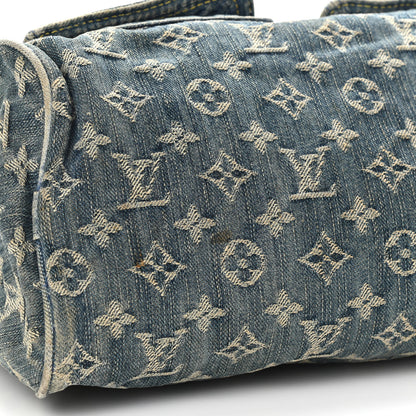 Louis Vuitton Monogram Denim Neo Speedy Blue 16 of 17