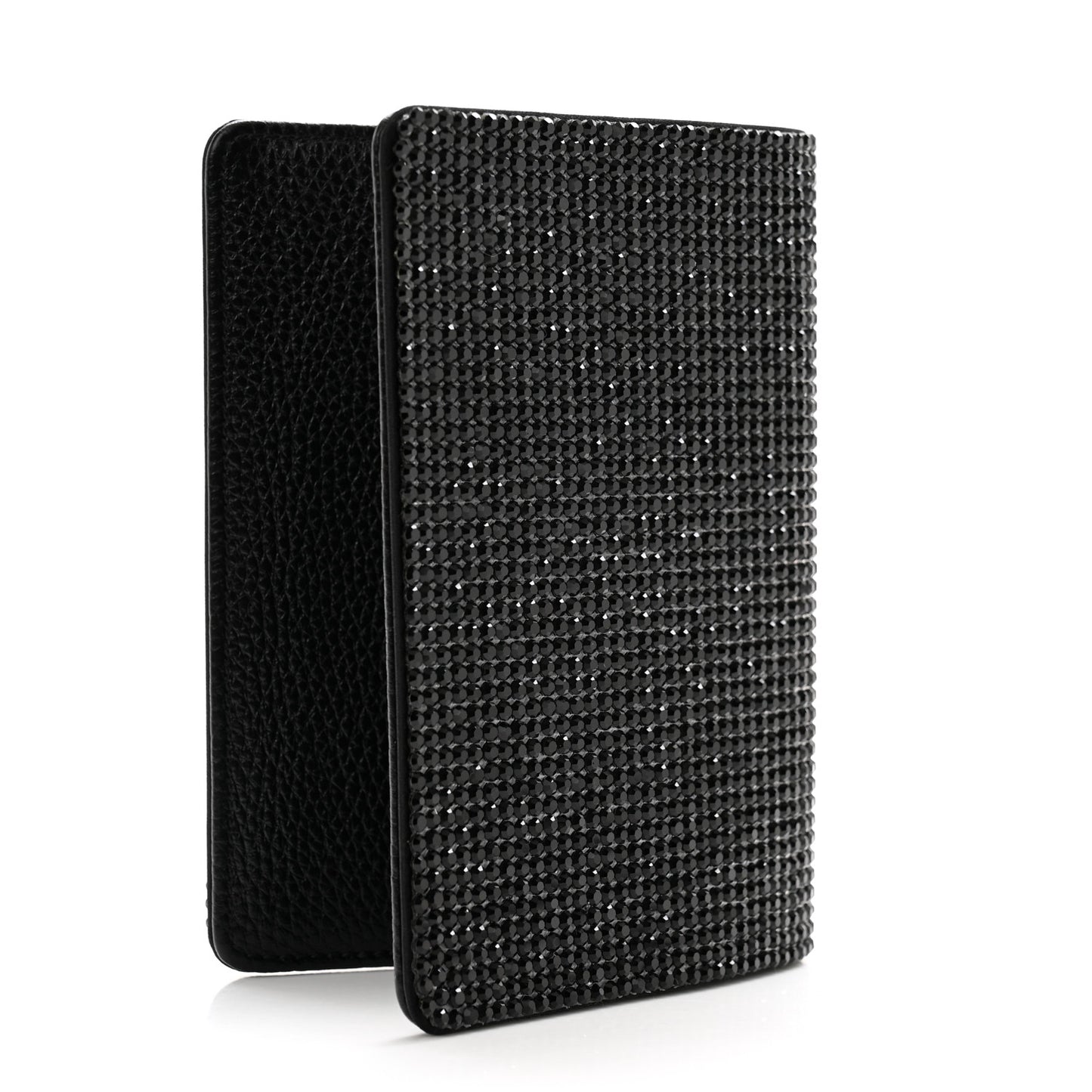 Crystal Traveler Passport Holder Jet