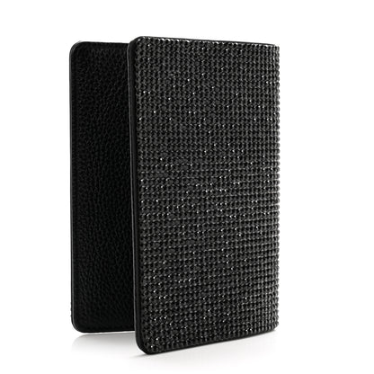 Judith Leiber Crystal Traveler Passport Holder Jet 3 of 8