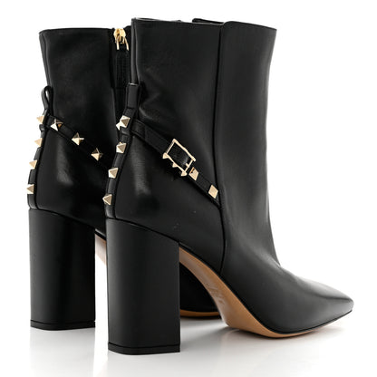 Valentino Garavani Nappa Rockstud 90mm Ankle Boots 41 Black 4 of 8