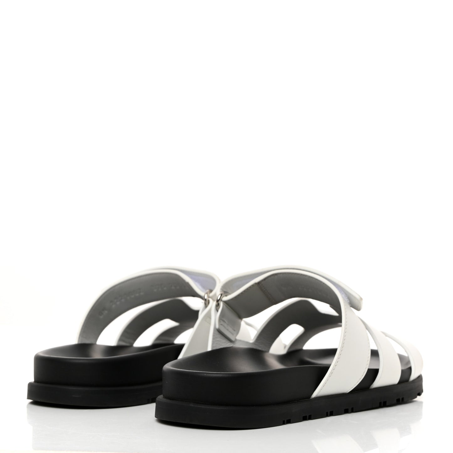 Calfskin Womens Chypre Sandals 37.5 White