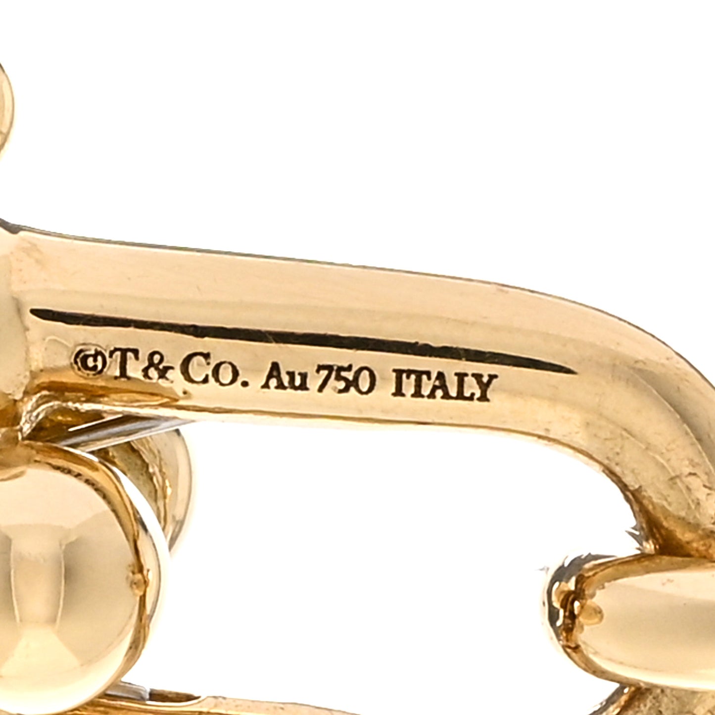 18K Yellow Gold Small HardWear Link Necklace