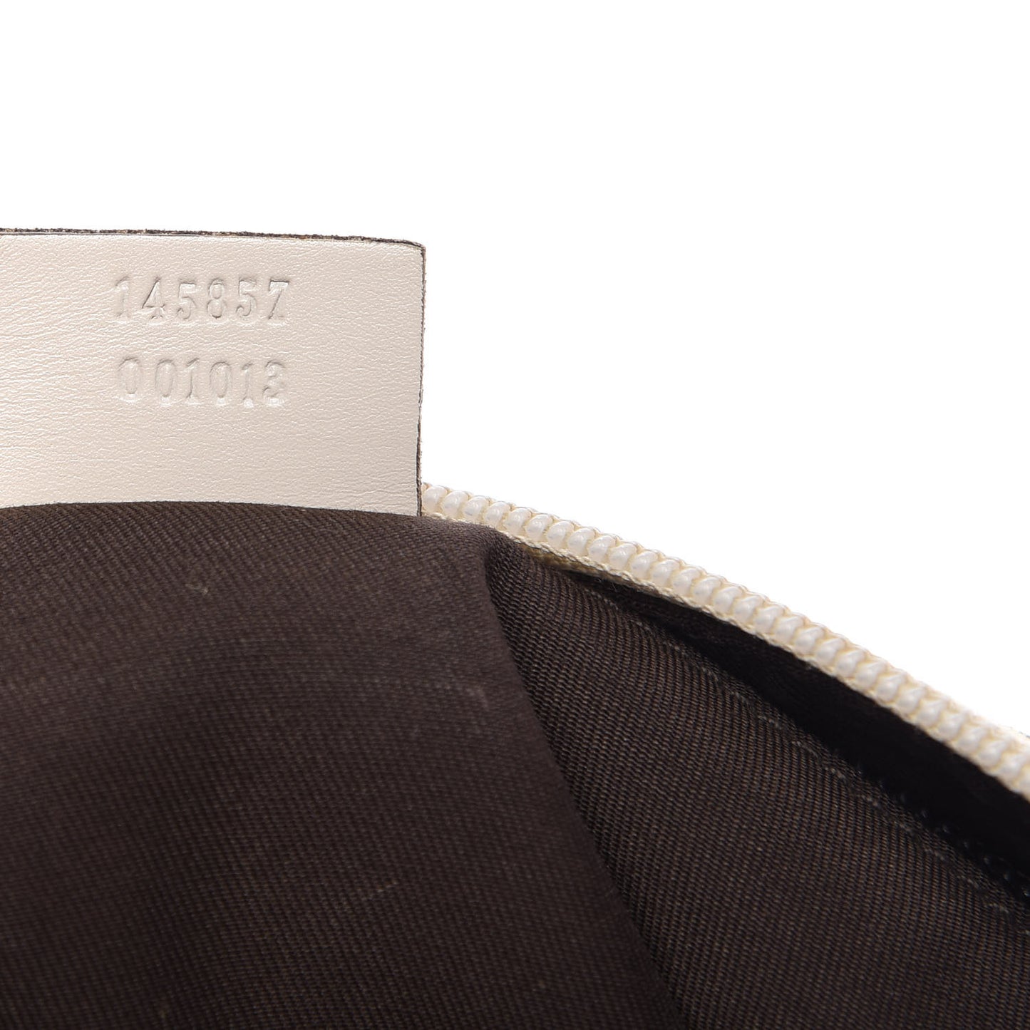 Monogram Calfskin Perforated Medium Flat Messenger Bag Off White