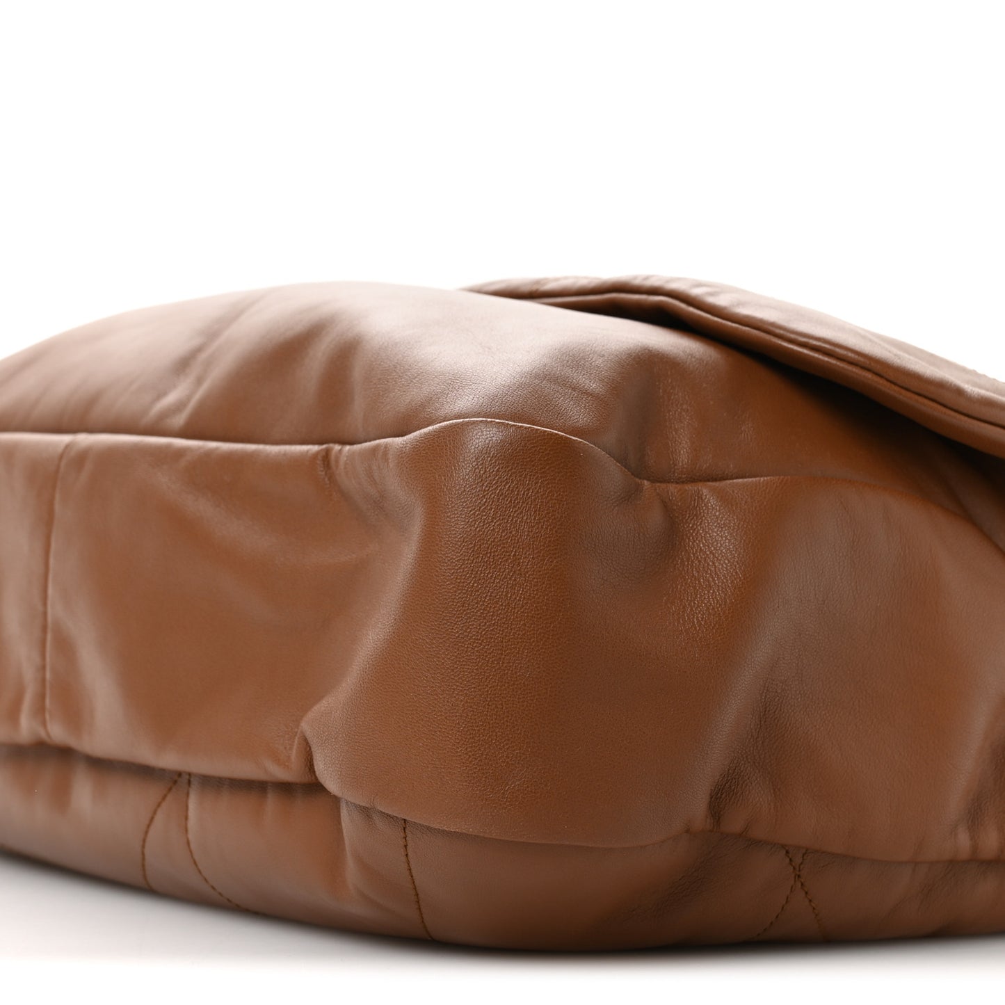 Lambskin Matelasse Monogram Large Jamie 4.3 Light Fox