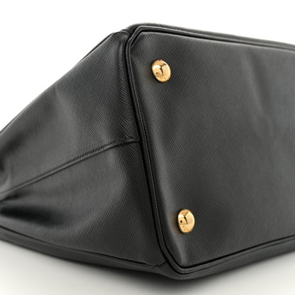 Prada Saffiano Lux Medium Tote Black 8 of 10