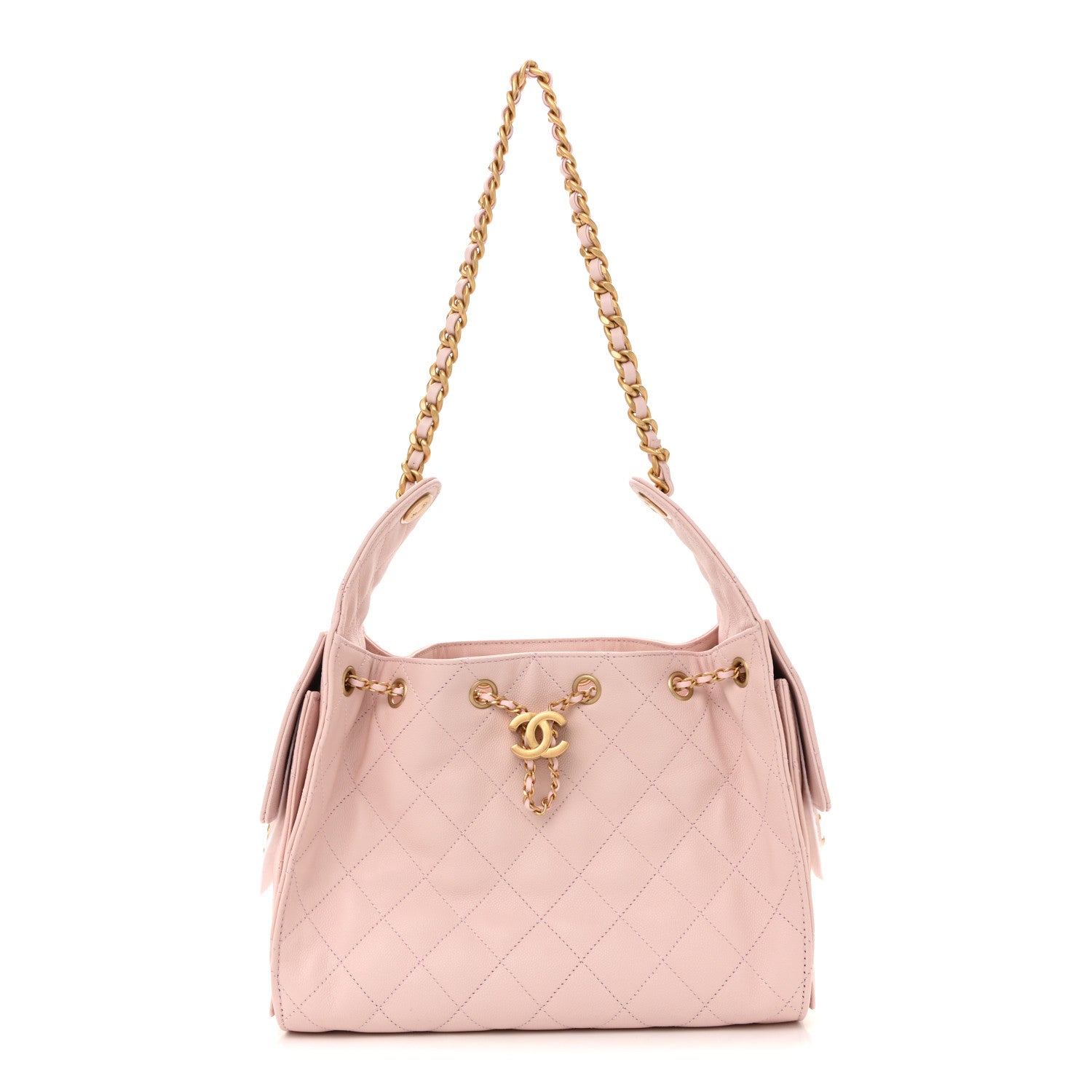 Chanel Caviar Quilted Small Chanel 25 Handbag Light Pink 1 of 11