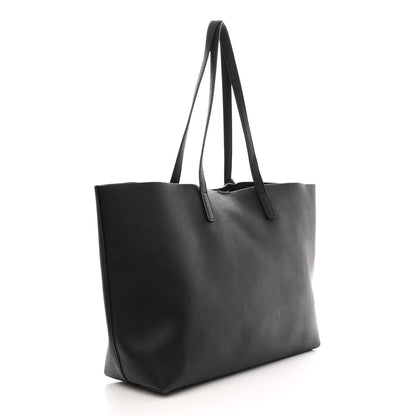 Saint Laurent Calfskin Large Shopping Tote Black 4 of 18