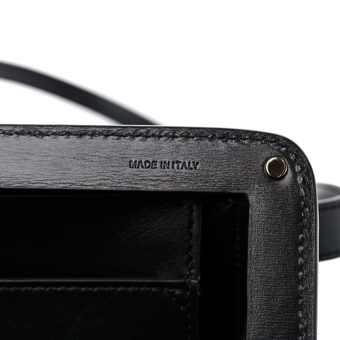 Metallic Calfskin Penelope Clutch Silver
