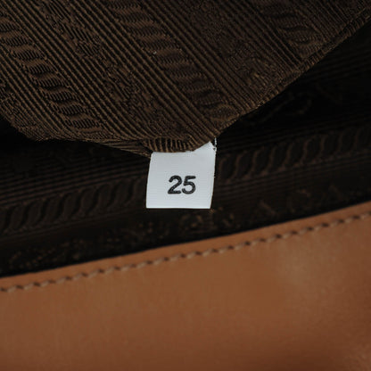 Prada Soft Calf Cinch Backpack Caramel 8 of 8