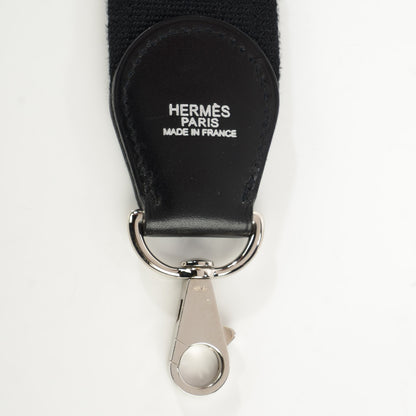 Hermes Box Toile Lakis Kelly 32 Black 12 of 19