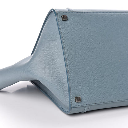 Celine Grained Calfskin Medium Phantom Luggage Sky Blue 9 of 10