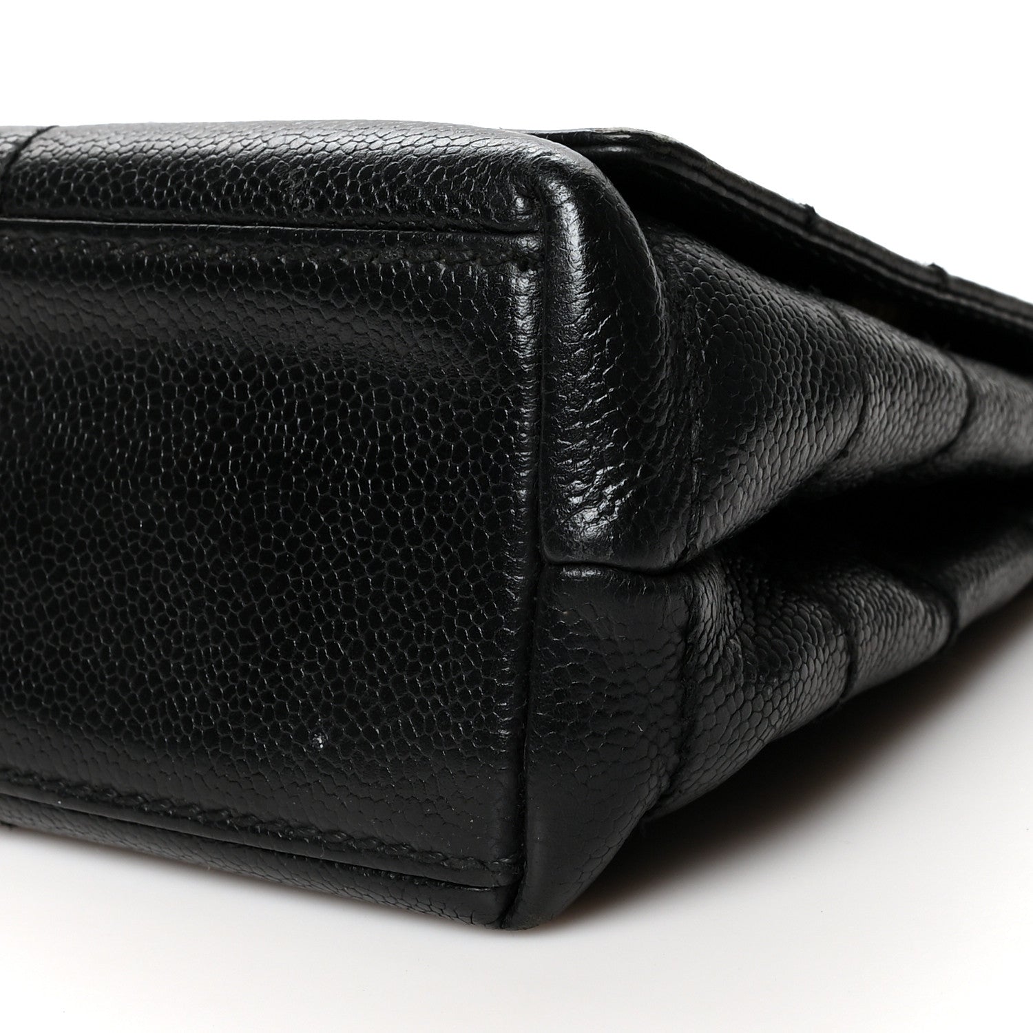 Chanel Caviar Square Stitched Small Flap Black 10 of 15