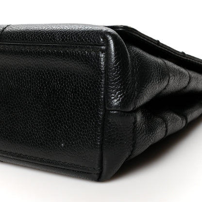 Chanel Caviar Square Stitched Small Flap Black 10 of 15