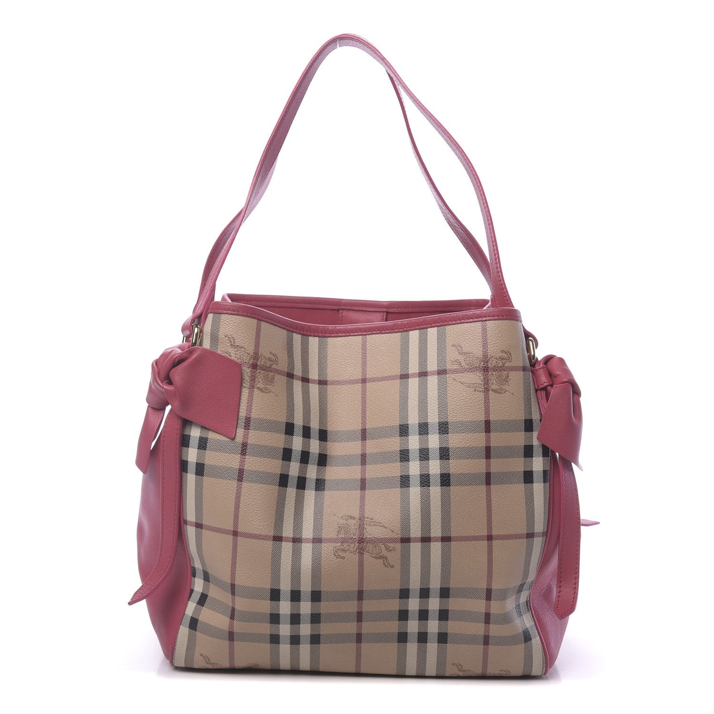 Haymarket Check Bow Canterbury Tote Pink