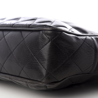Chanel Lambskin Shopping Tote Black 5 of 9