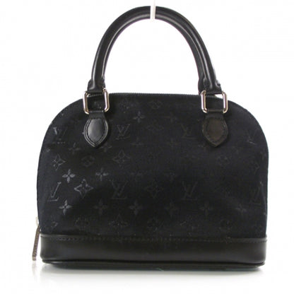 Louis Vuitton Satin Monogram Little Alma Black 1 of 7