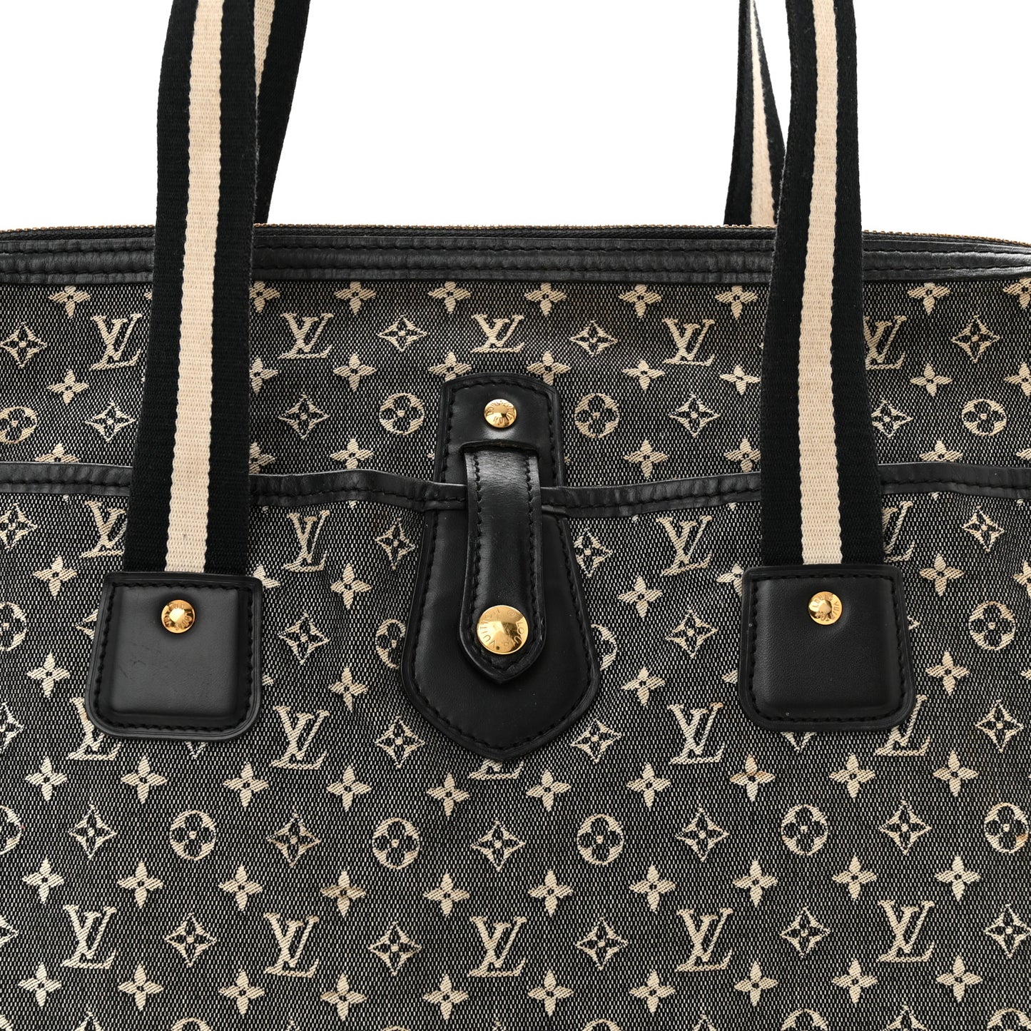 Mini Monogram Mary Kate Cabas Black