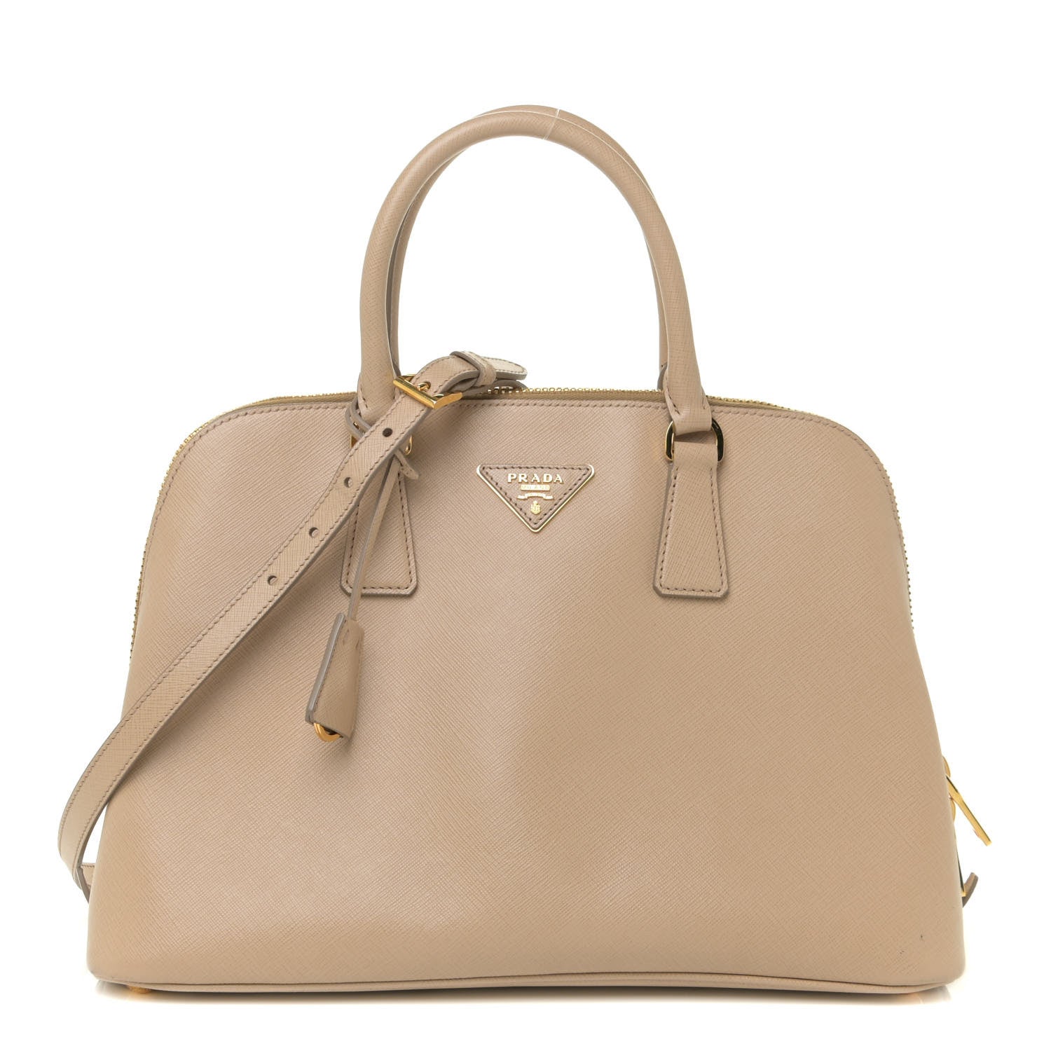 Prada Saffiano Lux Medium Promenade Tote Sabbia 1 of 11