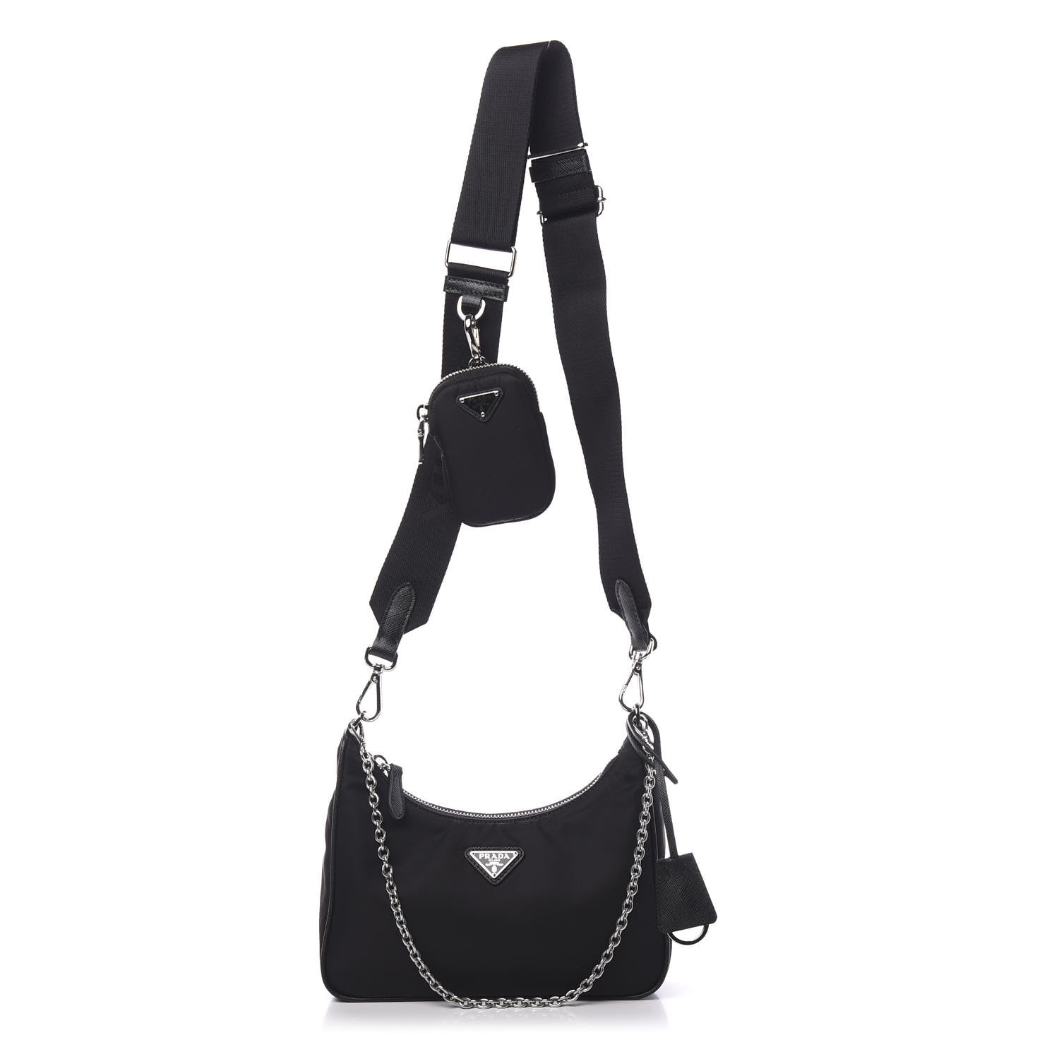 Prada Nylon Re-Edition 2005 Shoulder Bag Black 1 of 9